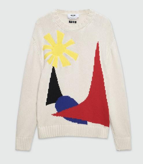MSGM UOMO
MAGLIONE RICAMO
3840MM213