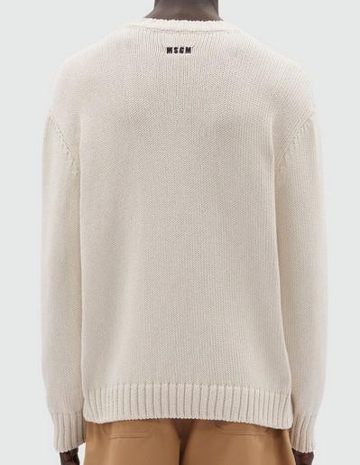 MSGM UOMO
MAGLIONE RICAMO
3840MM213