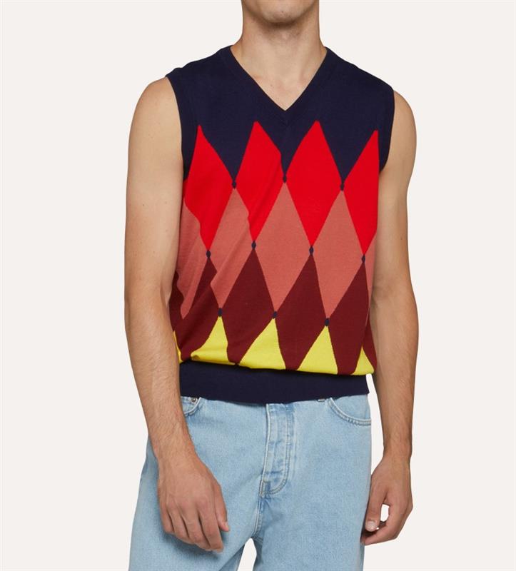 BALLANTYNE UOMO
V NECK SLIPOVER
B2S001 93838