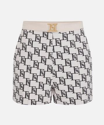 ELISABETTA FRANCHI 
SHORTS LOGO