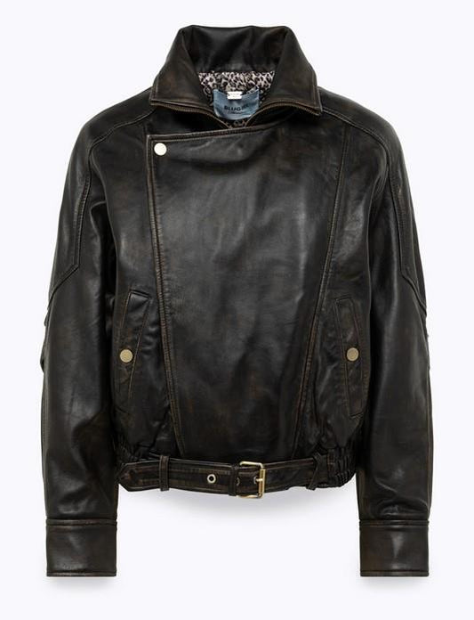 BLUGIRL 
GIUBBINO PELLE 
RF5200P0408