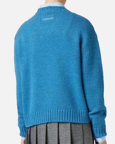 ICEBERG DONNA 
MAGLIA GIRO 
A016 7074