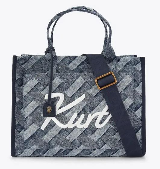 KURT GEIGER 
KURT TOTE DENIM 
K PARTY 206