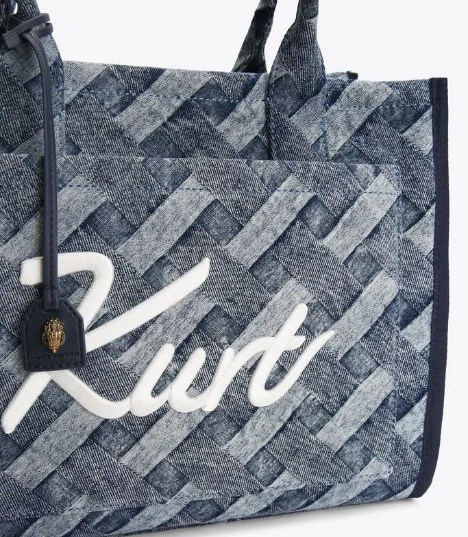 KURT GEIGER 
KURT TOTE DENIM 
K PARTY 206