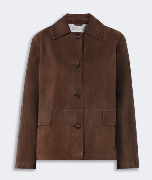 MAX MARA 
GIACCA PELLE 
CHARME