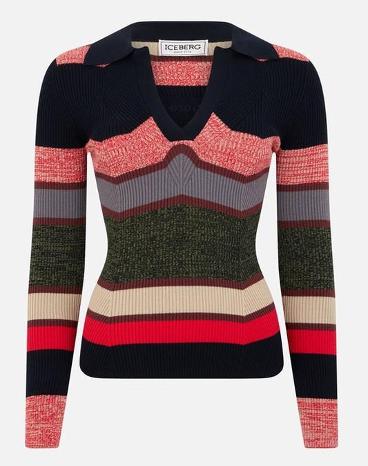 ICEBERG DONNA 
MAGLIA POLO 
A012 9012