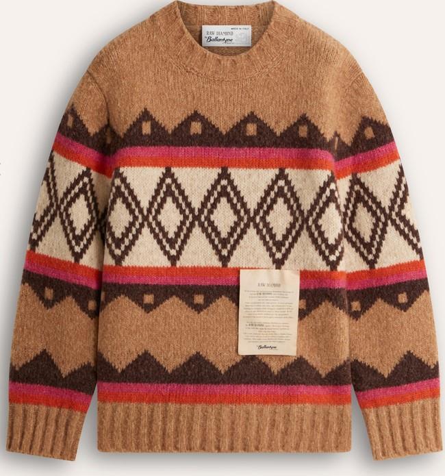 BALLANTYNE UOMO 
R NECK PULLOVER 
B4P337 3W082