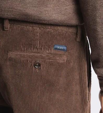 FAY UOMO 
PANT VELLUTO 
NTM8653187TUN