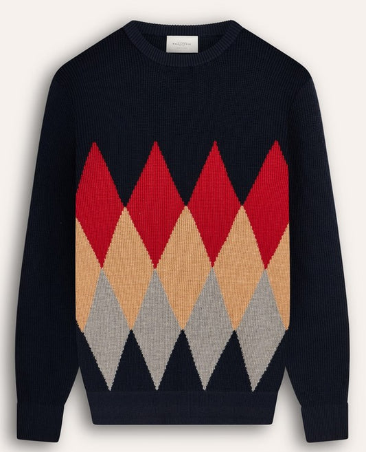 BALLANTYNE UOMO 
R NECK PULLOVER 
B2P000 14W02